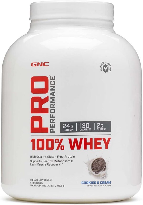 GNC Pro Performance 100 Whey - Cookies and Cream