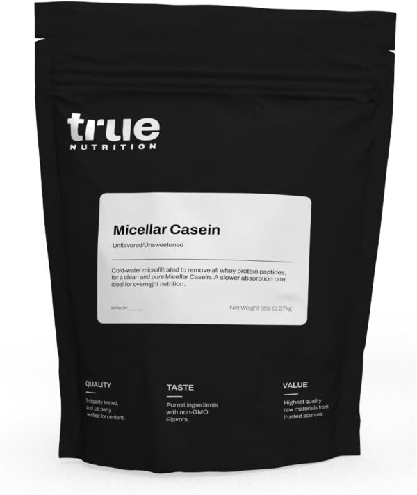 True Nutrition Micellar Casein Protein (MCP, 5 Pound)