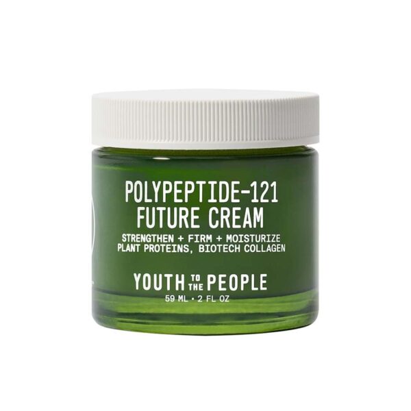 Youth To The People 121 Polypeptide Cream Firming + Hydrating Face Moisturizer & Collagen for Dry Skin Plant Ceramide Rich Skincare