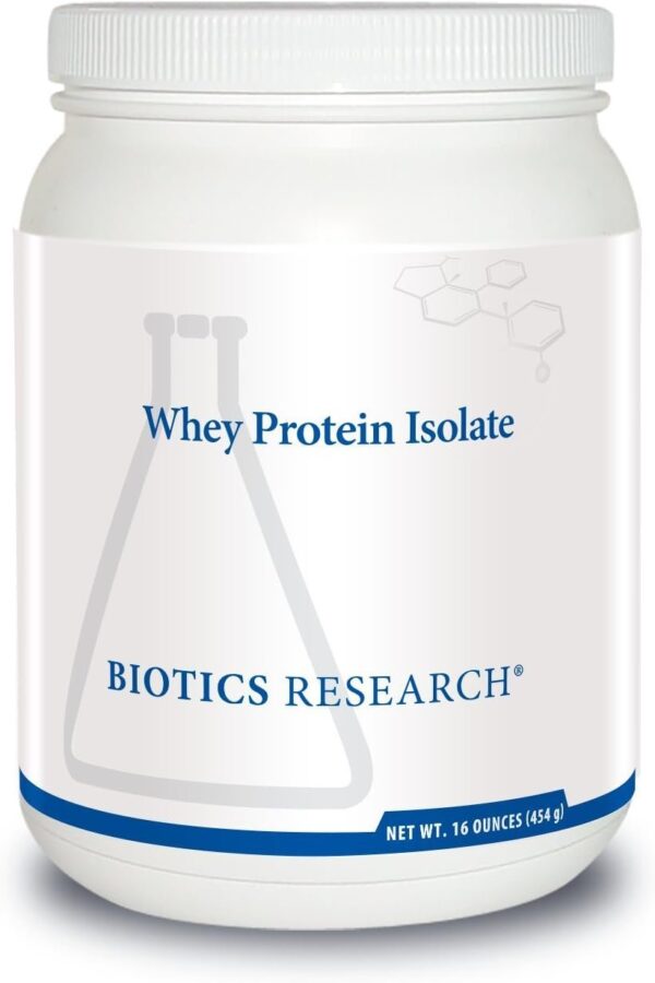 Biotics Research Corporation - Whey Protein Isolate 16 oz Vanilla