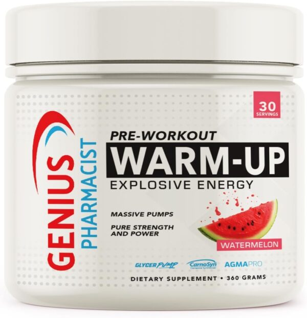 PRE-Workout Warm-UP Explosive Energy Watermelon - 360 Grams