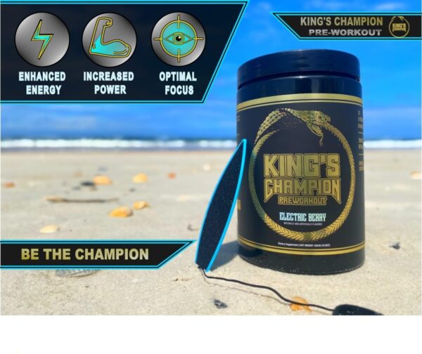 King's Champion Preworkout Electric Berry - Image 2