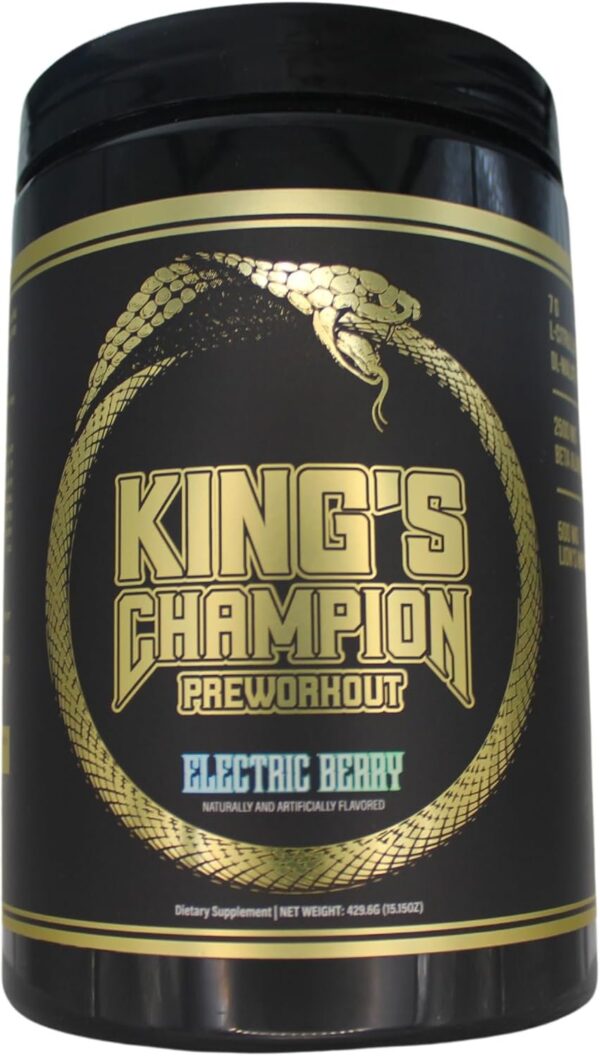 King's Champion Preworkout Electric Berry