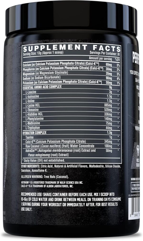 Nutrex Research EAA Hydration | EAAs + BCAAs Powder | Muscle Recovery, Strength, Muscle Building, Endurance | 8G Essential Amino Acids + Electrolytes | Apple Pear 30 Servings - Image 3